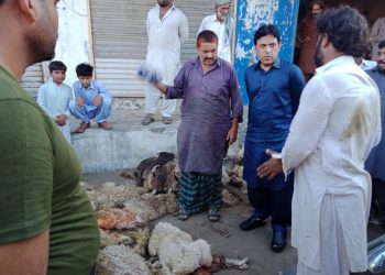 لیہ ۔ عید کے دن صفائی کا جائزہ لینے کے لئے ڈپٹی کمشنر ذیشان جاوید میدان عمل میں