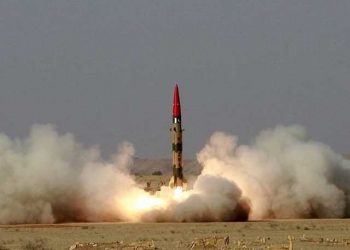 پاکستان کا بیلسٹک میزائل غزنوی کا کامیاب تجربہ