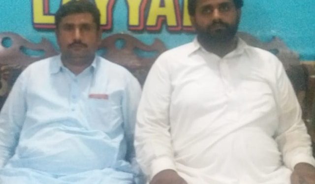 لیہ ۔ ملک مظفردھول صدر انجمن تا جران کے خلاف اندرج مقدمہ کی درخواست