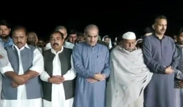 لیہ ۔ سعد رفیق کی  لیہ آمد ، خوشدامن کےنمازہ جنازہ میں شرکت