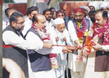 راجن پور ۔ مرکزصحت کوٹلہ عیسن صاف پانی کے آر او پلانٹ کی تنصیب کا افتتاح