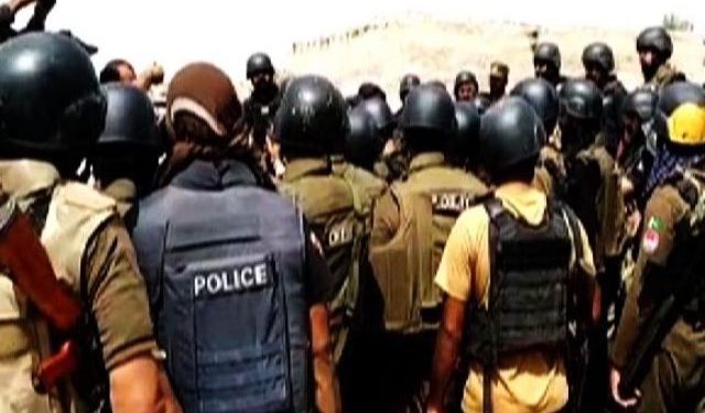 مظفرگڑھ ۔ کوٹ ادو  کچہ کے  علا قہ میں پولیس گرینڈ آپریشن جاری