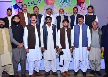 لیہ ۔ صدر عبدالرؤف گجرنمبردار  کی زیر قیادت  پنجاب  نمبردار کنونشن میں لیہ کے نما ئندہ وفد کی شرکت