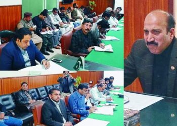 راجن پور۔جوڈیشل ممبر بورڈ آف ریونیو پنجاب کی  زیر صدارت ریوینو افسران کا اعلی سطحی اجلاس