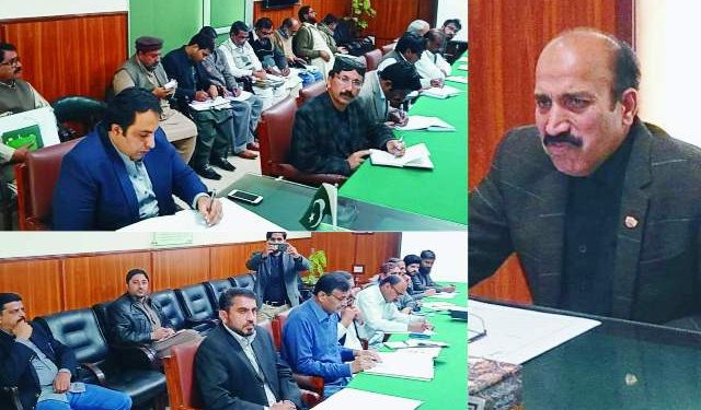 راجن پور۔جوڈیشل ممبر بورڈ آف ریونیو پنجاب کی  زیر صدارت ریوینو افسران کا اعلی سطحی اجلاس