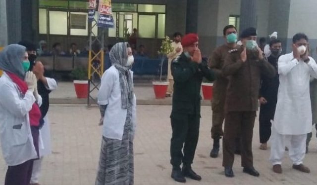 تو نسہ۔تحصیل صدر ہسپتال میں ڈاکٹرز اور پیرا میڈیکل سٹاف کو سلام و خراج تحسین اور دعائیہ تقریب
