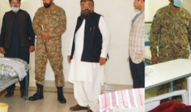 لیہ ۔ پیشگی حفاظتی اقدامات کے طور پر16کمروں پر مشتمل 50بیڈز کا قرنطینہ سنٹر بنایا دیا گیا ۔ڈپٹی ڈائریکٹر ڈیزاسٹرمینجمنٹ کی بریفنگ