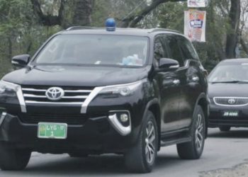 لیہ ۔کوروناوائرس ۔  پاک فوج،پولیس،ریسکیو1122 کا مشترکہ فلیگ مارچ