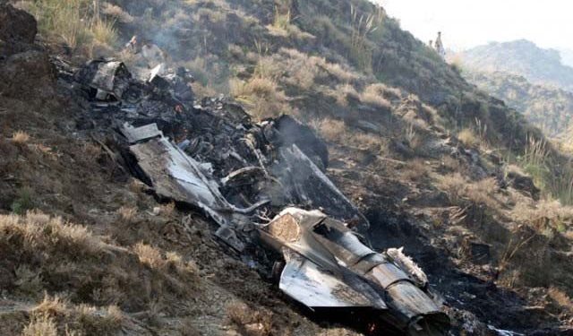 پاک فضائیہ کا ایف 16 طیارہ اسلام آباد میں گر کرتباہ