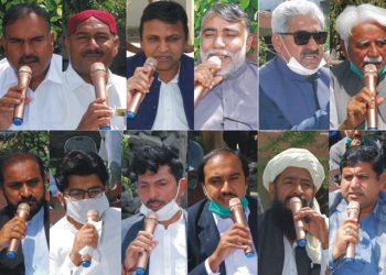 لیہ ۔ کرونا وائرس ۔ ڈسٹرکٹ پریس کلب کے زیر اہتمام آل پا ر ٹیز کا نفرنس  ، ممبران اسمبلی کی شرکت