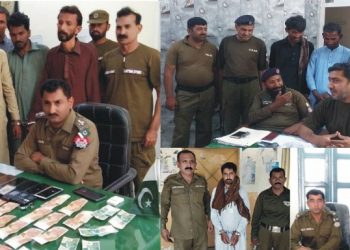 لیہ پولیس ان ایکشن، 07جواری،3اشتہاری مجرمان،2منشیات فرو ش گرفتار