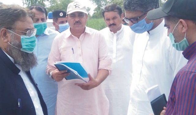 کمشنر ڈی جی خان ڈویژن ساجد ظفرڈال کا ایک روزہ دورہ لیہ