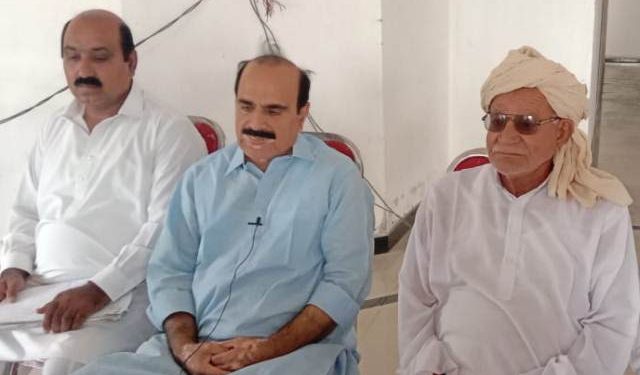 کروڑ لعل عیسن.ایم پی اے اولکھ  نے سیاسی انتقام لینے کے لیے مجھ پر قتل کا مقدمہ درج کروایا ،ڈاکٹڑ عبد الرشید سا مٹیہ