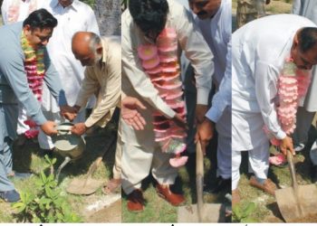 گورنمنٹ کالج آف ٹیکنالوجی لیہ میں بلین ٹری شجر کاری مہم کا افتتاح ,ممبر پنجاب بار کونسل غلام مصطفی جونی ایڈووکیٹ مہمان خصوصی تھے