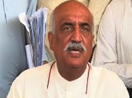 ملتان ۔خورشید شاہ کی رہائی کیلئے پیپلزپارٹی کے کارکنوں کا احتجاجی مظاہرہ