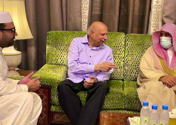 گورنر پنجاب سے امام کعبہ شیخ ڈاکٹر ماہر المعیقلی کی ملاقات، پاک سعودی تعلقات پر بات چیت