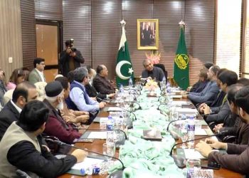 نگران وزیراعلیٰ پنجاب سے آل پاکستان نیوز پیپرز سوسائٹی کے صدراور ایگزیکٹیو ارکان سے ملاقات