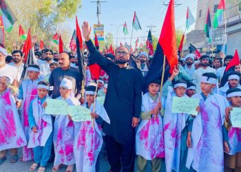 لیہ میں یوم القدس ۔ فلسطینیوں کے ساتھ اظہار یکجہتی اور اسراءیلی بر بریت کے خلاف جماعت اسلامی اور شیعہ پولیٹکل کو نسل کی احتجاجی ریلیاں