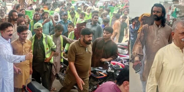 فتح پور: ناجائز تجاوزات کے خلاف گرینڈ آپریشن، اے سی کروڑ محبوب اقبال ہنجرا اور تحصیلدار ملک آصف محمود کی نگرانی میں مؤثر کارروائی