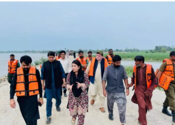 لیہ( صبح پاکستان )ڈپٹی کمشنر امیرا بیدار کا نشیبی علاقوں کا دورہ