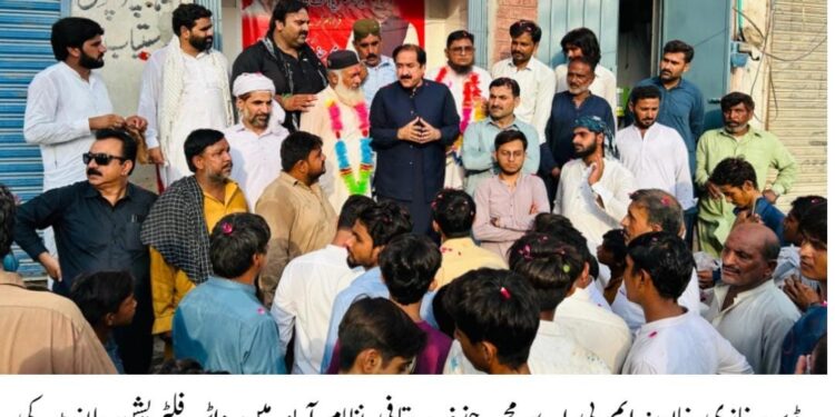 وزیراعلیٰ پنجاب کے وژن "صاف پانی ہر عام و خاص کے لیے” کے تحت واٹر فلٹریشن پلانٹ کا افتتاح ۔عوامی خدمت کا یہ سفر جاری رہے گا۔ایم پی اے محمد حنیف خان پتافی