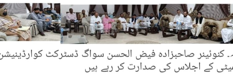 لیہ۔ڈسٹرکٹ کوارڈینیشن کمیٹی کا اجلاس