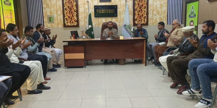 صدر محسن عدیل کی زیر صدارت ڈسٹرکٹ پریس کلب لیہ کی نئی باڈی کا پہلا مشترکہ اجلاس، اہم فیصلوں کی منظوری