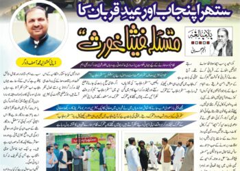 شکریہ ستھرا پنجاب  ، صبح پا کستان  سپیشل ایڈیشن