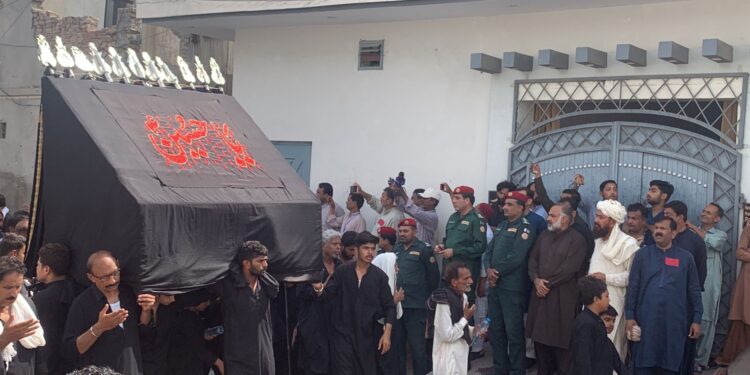 لیہ ۔ عاشورہ محرم الحرام میں  جامع ڈپلائمنٹ پلان کے تحت ریسکو  1122 کی شاندار کا کردگی