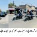 لیہ ۔   محرم الحرام  ، ڈپٹی کمشنر آصف علی ڈوگر اور ڈسٹرکٹ پولیس آفیسر حسن جاوید بھٹی کی زیر قیادت  فلیگ مارچ