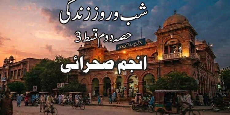 شب و روزِ زندگی ۔۔ حصہ دوم . قسط 3 ! انجم صحرائی