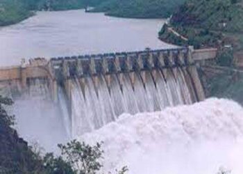 دریائے سندھ میں کالاباغ اور چشمہ کے مقام پر نچلے درجے کا سیلاب