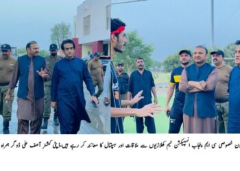 معاون خصوصی وزیر اعلیٰ انسپکشن ٹیم شعیب مرزا  کادورہ  لیہ  ،شہریوں کے لیے فراہم کی جانے والی سہولیات کا جائزہ لیا